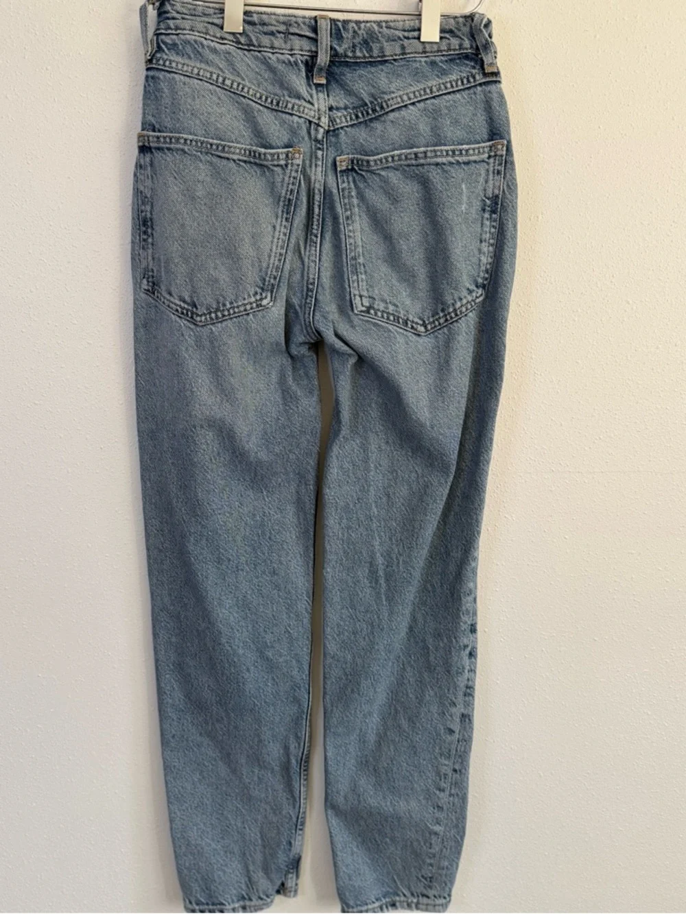Free People We The Free Distressed Jeans 24 Button Fly